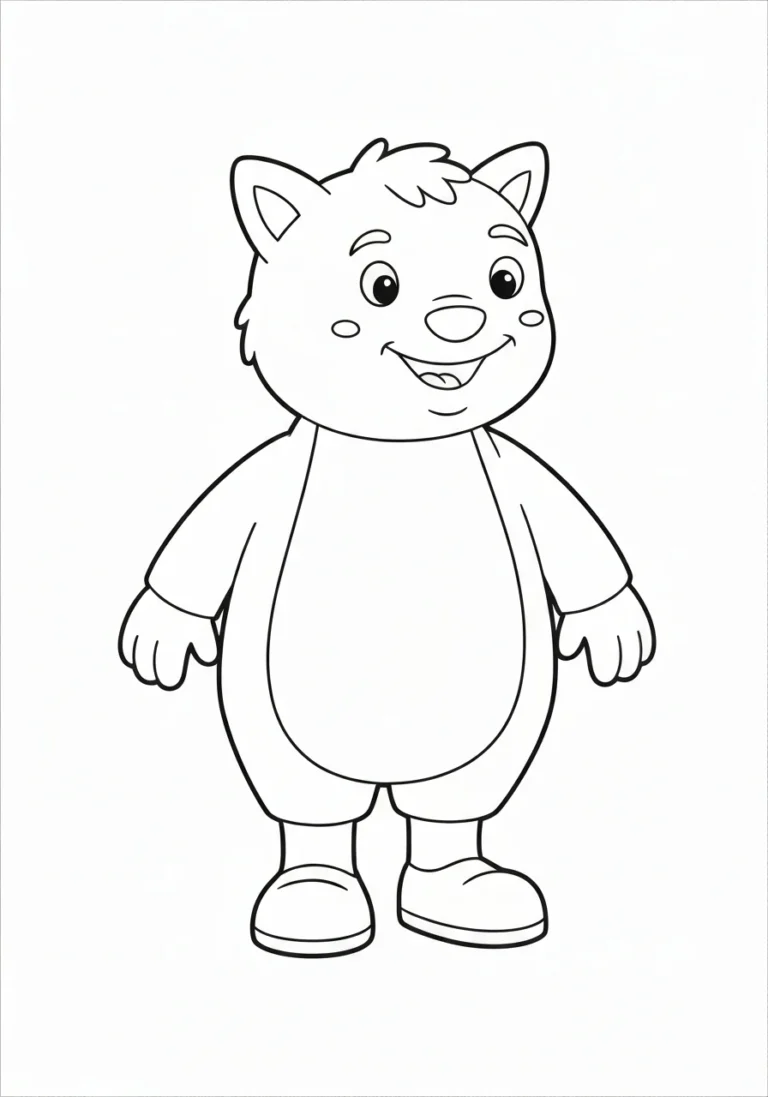 Baranek wielkanocny z chorągiewką - kolorowanka religijna do druku - kolorowanka line-art do druku