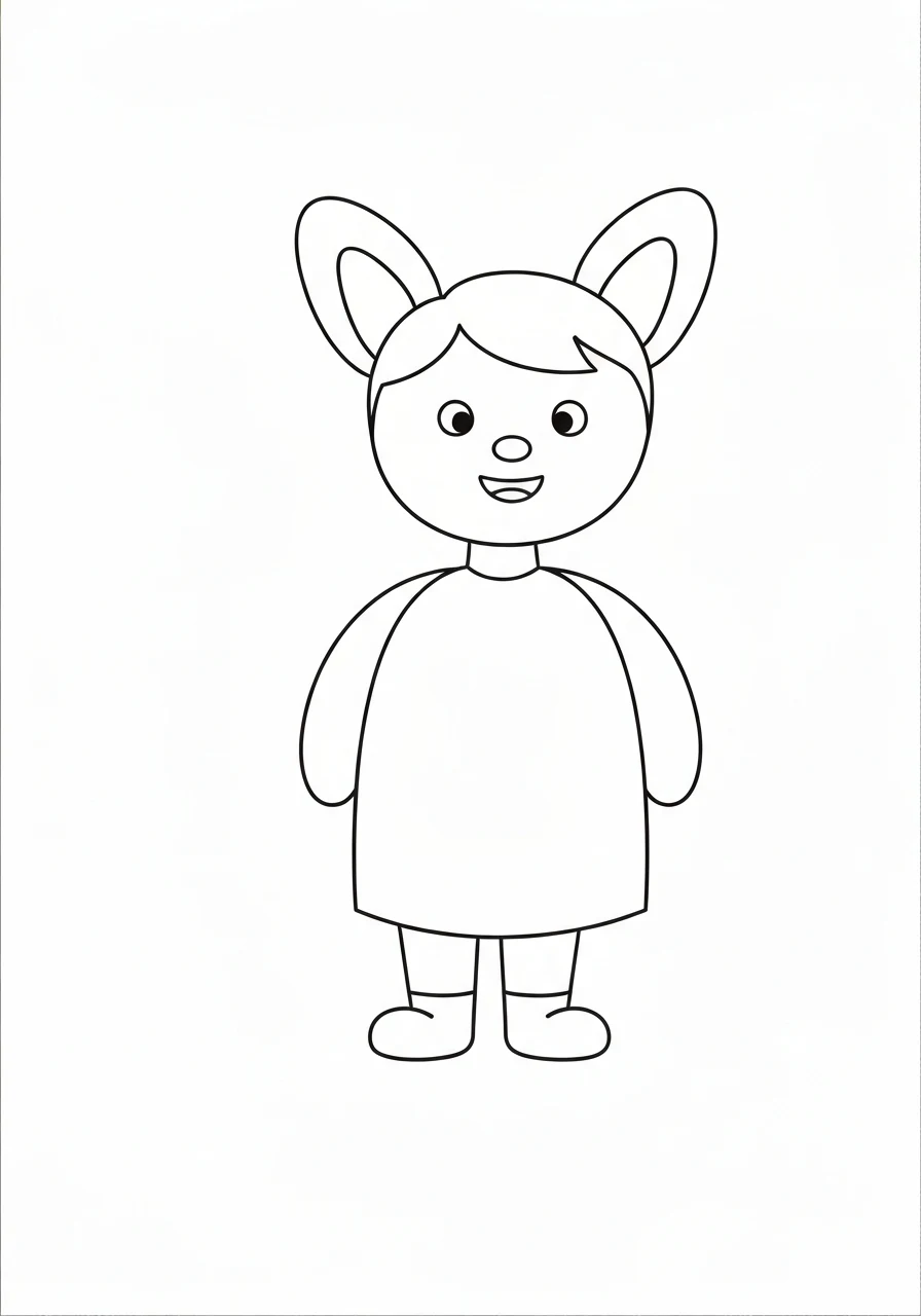 Bukiet dla mamy - kolorowanka na Dzień Matki do druku i pobrania PDF - kolorowanka line-art do druku