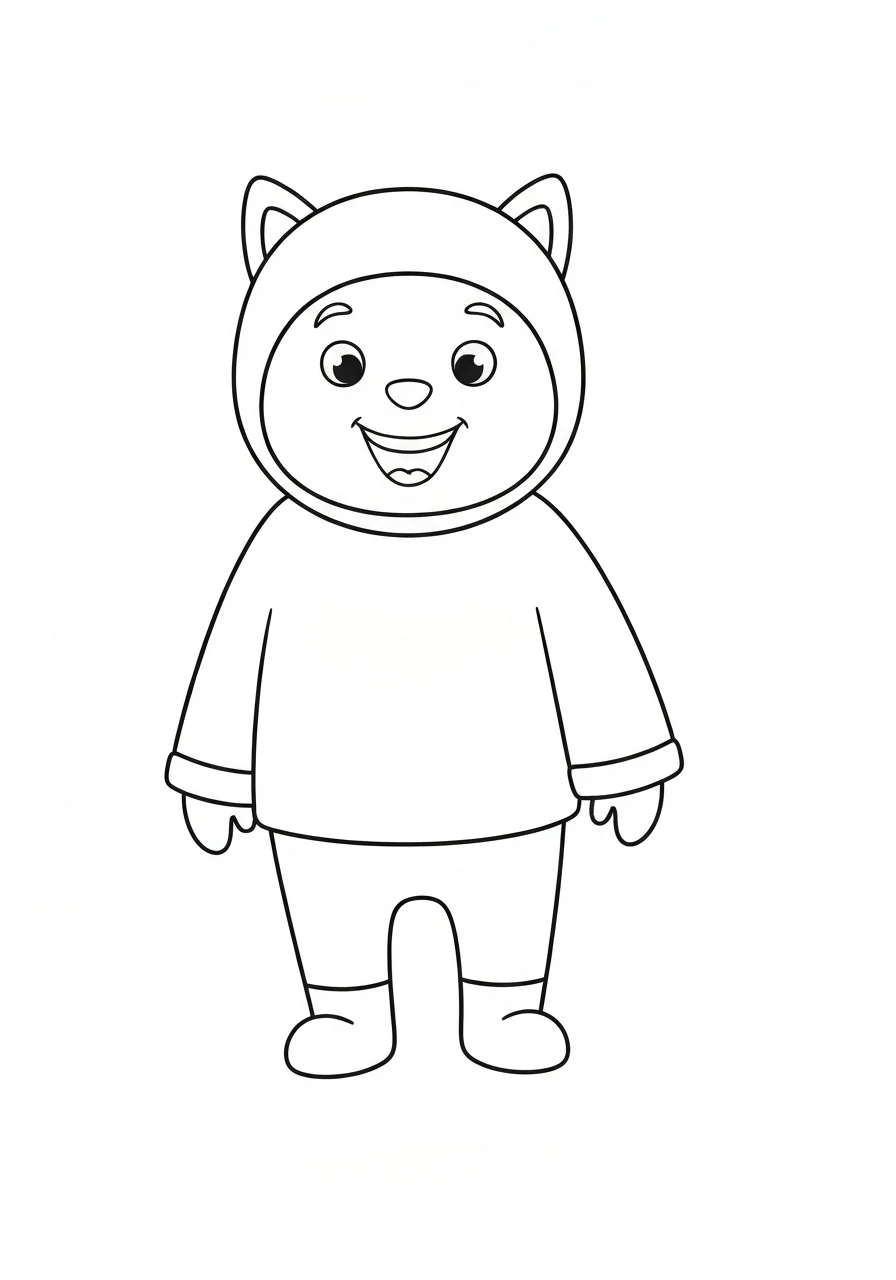 Jabłko czerwone - kolorowanka do nauki koloru i słowa - kolorowanka line-art do druku