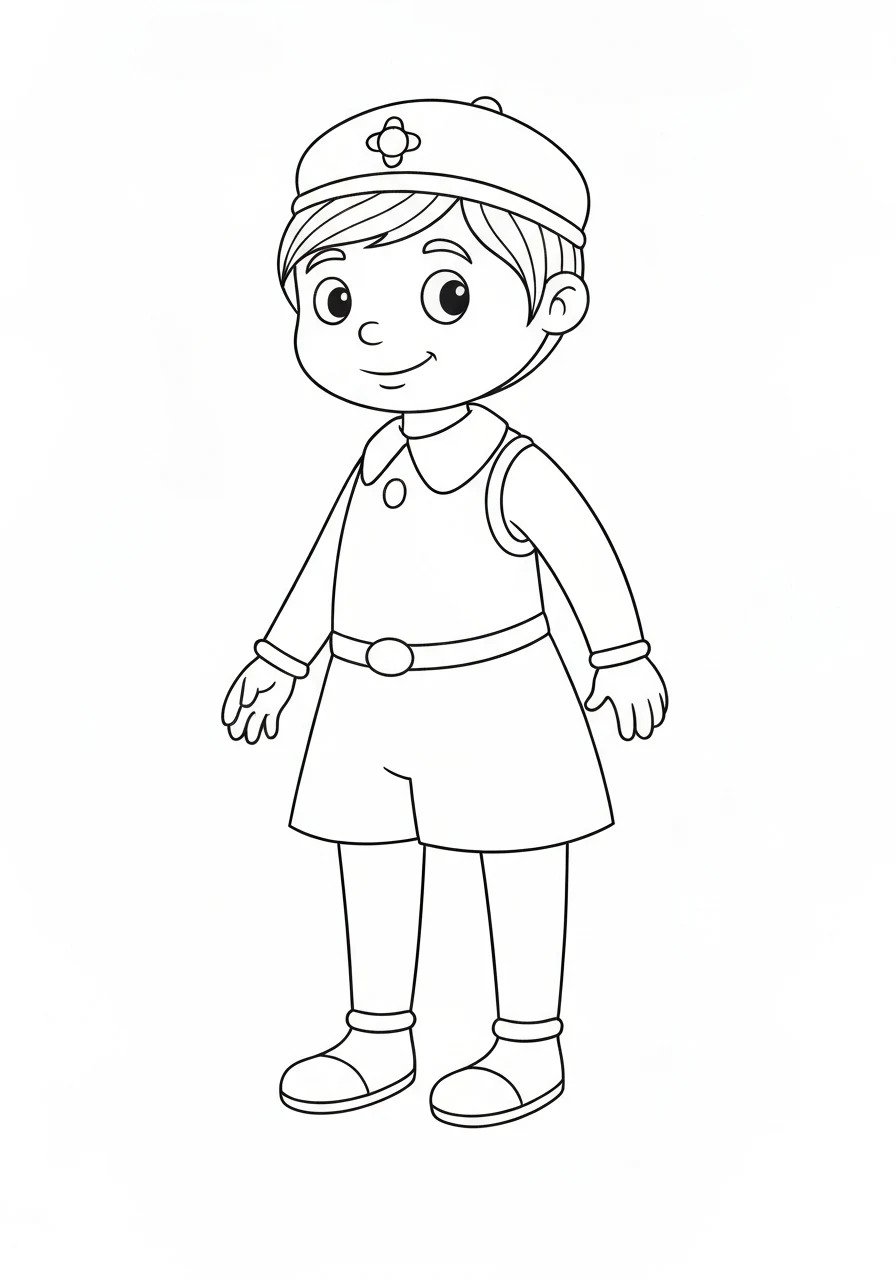 Królik z marchewką - kolorowanka do druku dla dzieci - kolorowanka line-art do druku