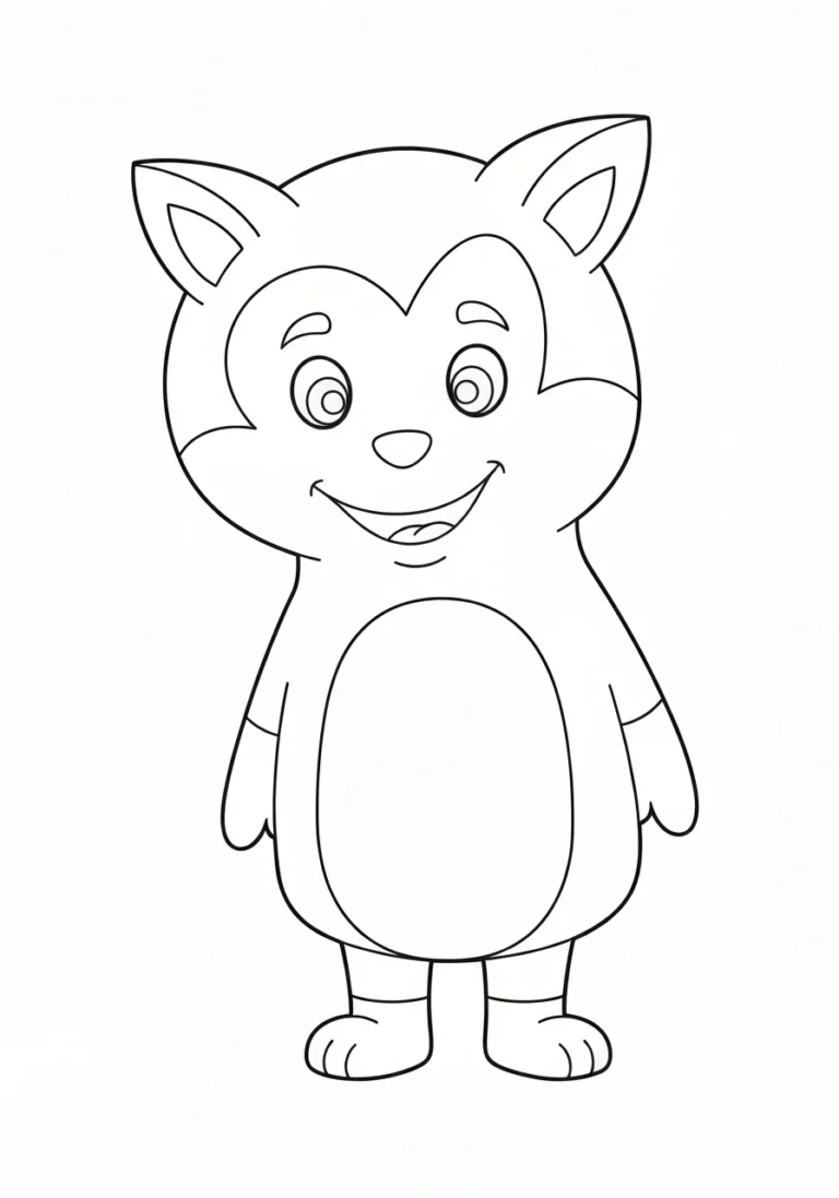 Kura z pisklętami - kolorowanka edukacyjna do druku dla dzieci - kolorowanka line-art do druku