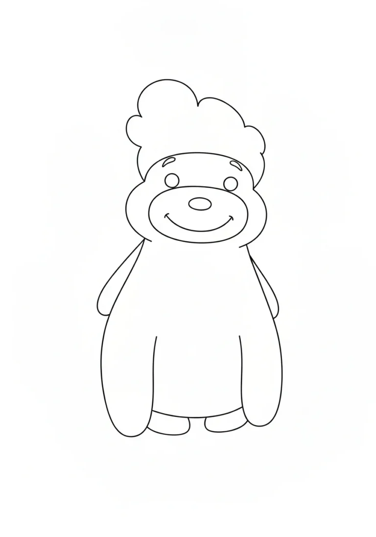 Kwitnące drzewo wiśni - kolorowanka wiosna do druku i pobrania PDF - kolorowanka line-art do druku
