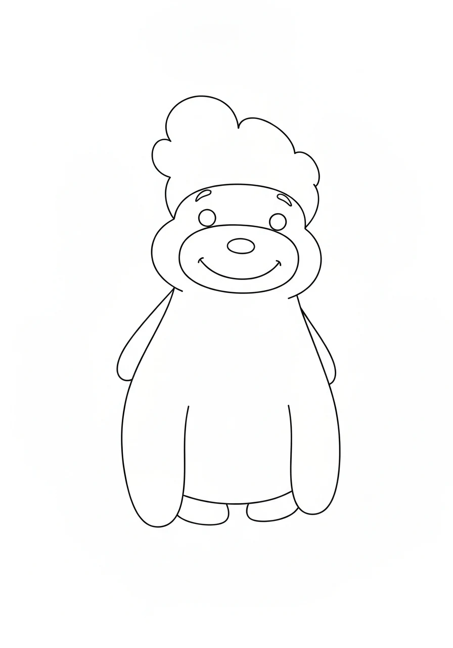 Kwitnące drzewo wiśni - kolorowanka wiosna do druku i pobrania PDF - kolorowanka line-art do druku
