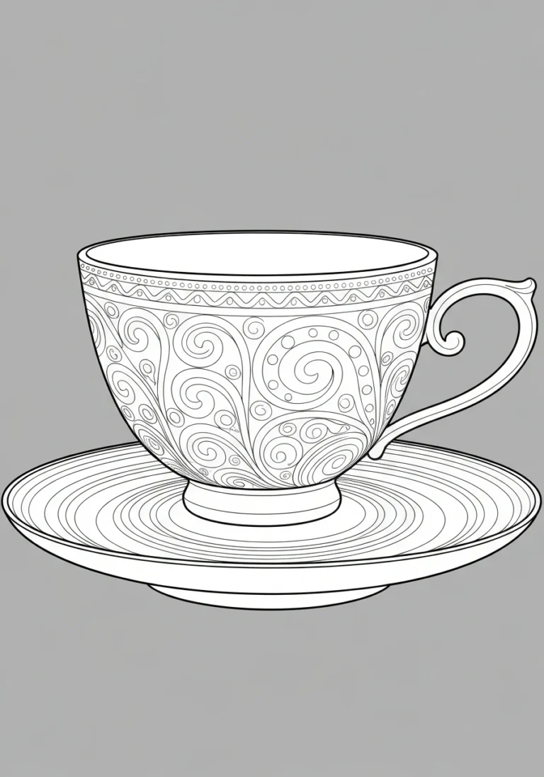 Laurka dla babci z sercem - kolorowanka do druku i pobrania PDF - kolorowanka line-art do druku
