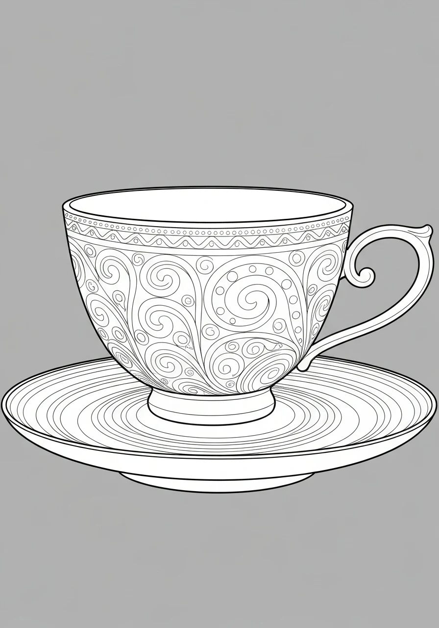 Laurka dla babci z sercem - kolorowanka do druku i pobrania PDF - kolorowanka line-art do druku