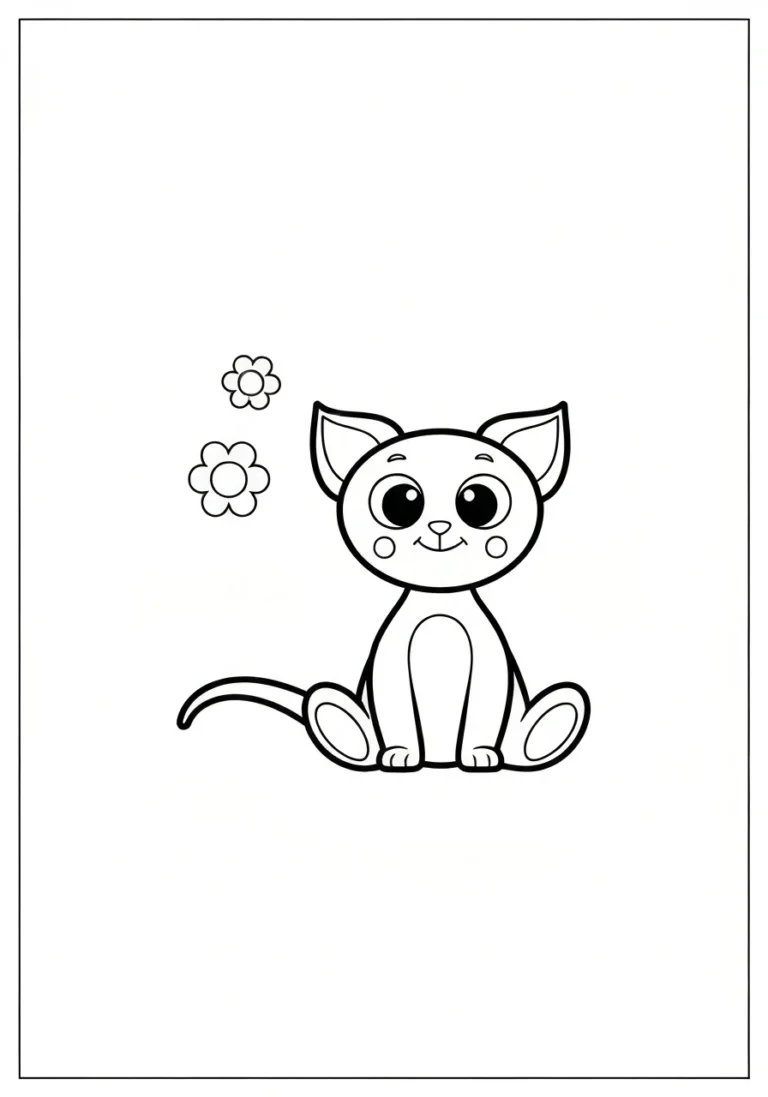 Odejmowanie do 10 - kolorowanki matematyczne dla dzieci - kolorowanka line-art do druku