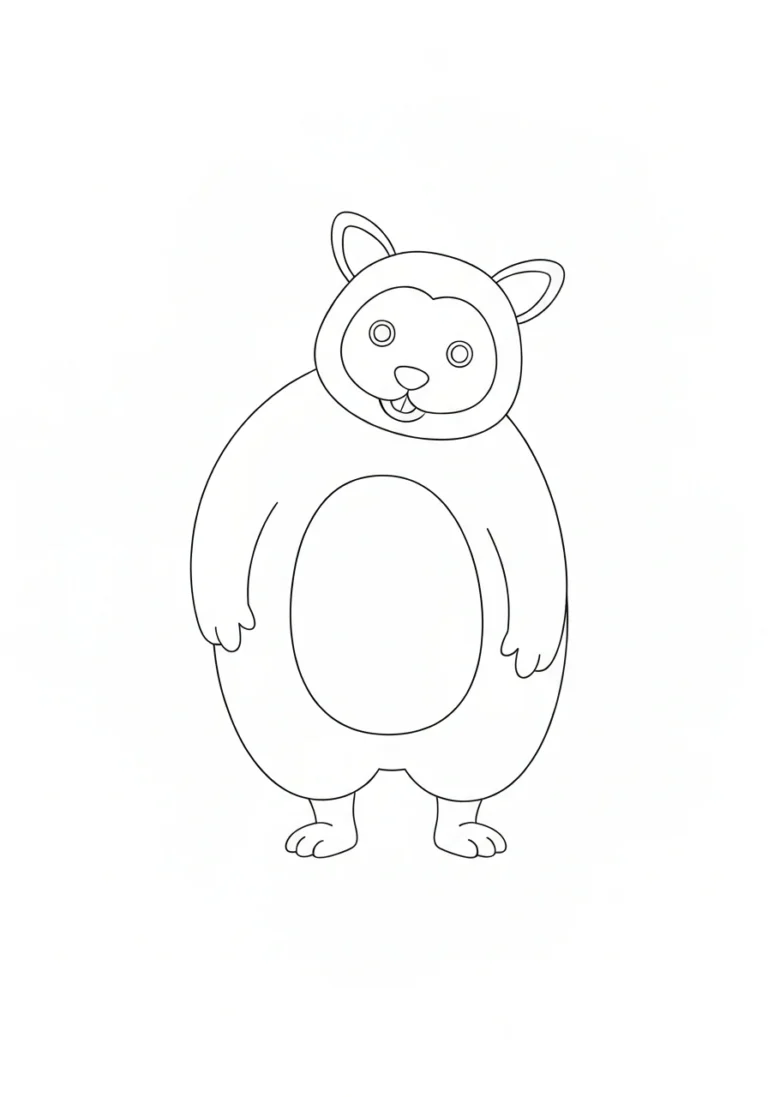 Truskawka - kolorowanka owoc do nauki i zabawy dla dzieci - kolorowanka line-art do druku