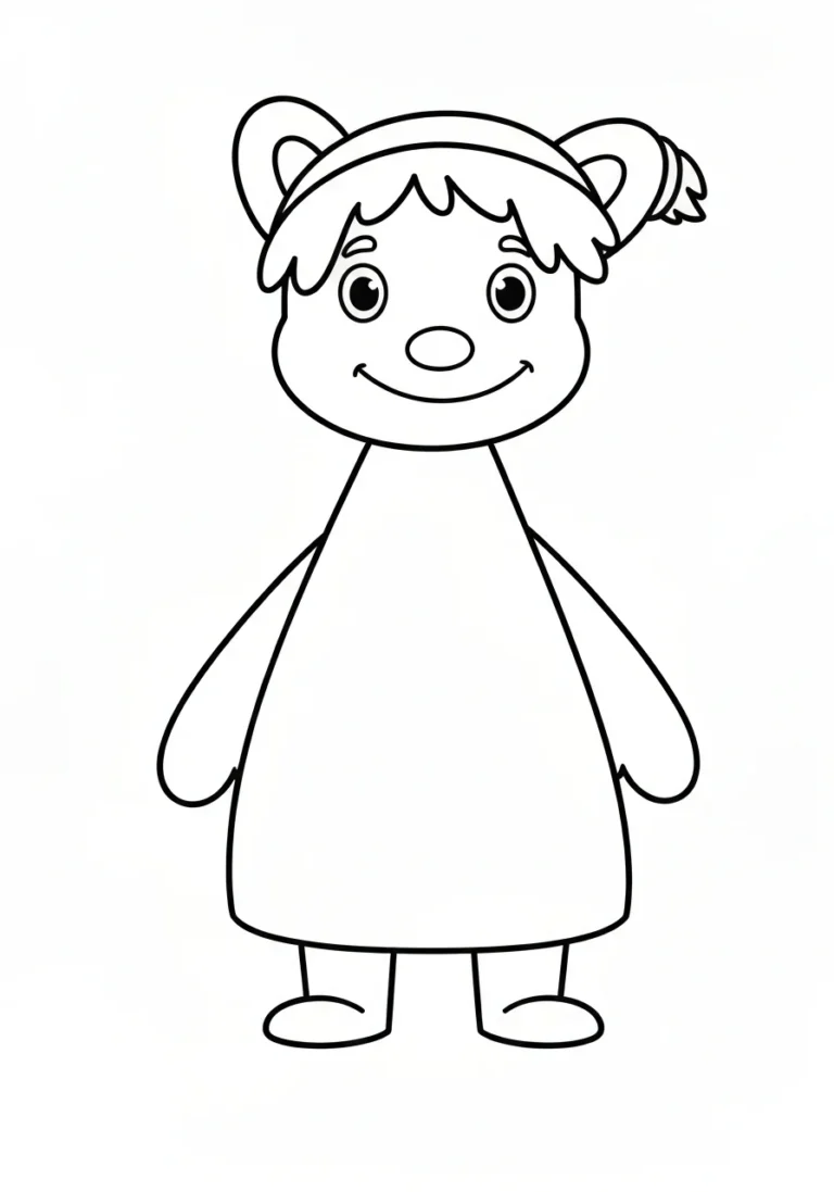Wiewiórka z orzechem - kolorowanka zwierzęcia leśnego do druku - kolorowanka line-art do druku