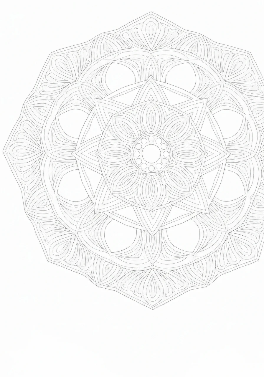 Zentangle jelenia – leśny motyw z porożem do kolorowania