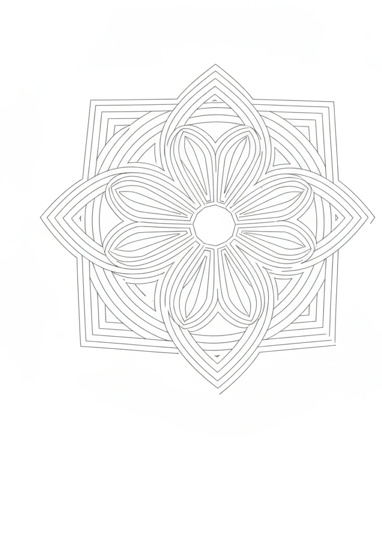 Zentangle motyla - kolorowanka medytacyjna do druku dla dorosłych - kolorowanka line-art do druku