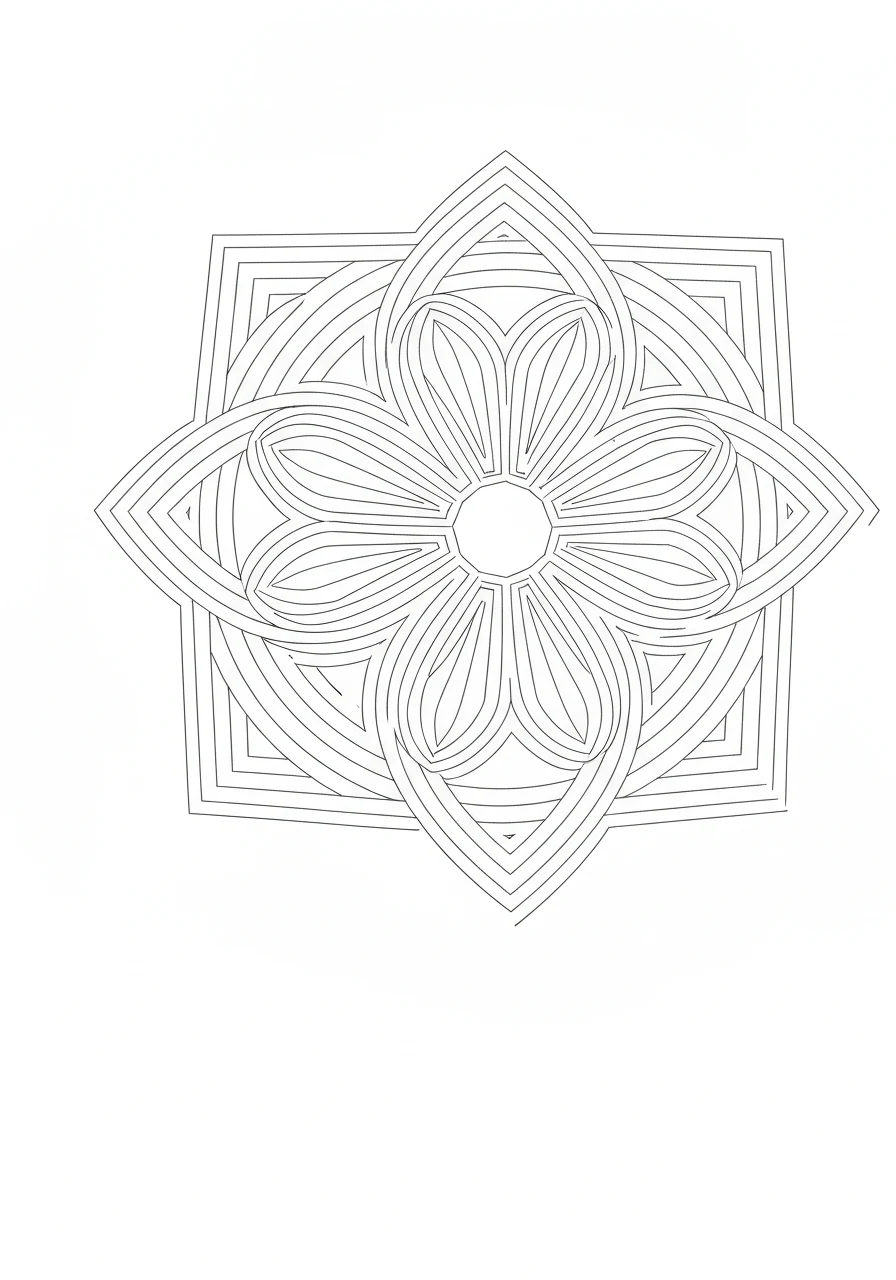 Zentangle motyla - kolorowanka medytacyjna do druku dla dorosłych - kolorowanka line-art do druku
