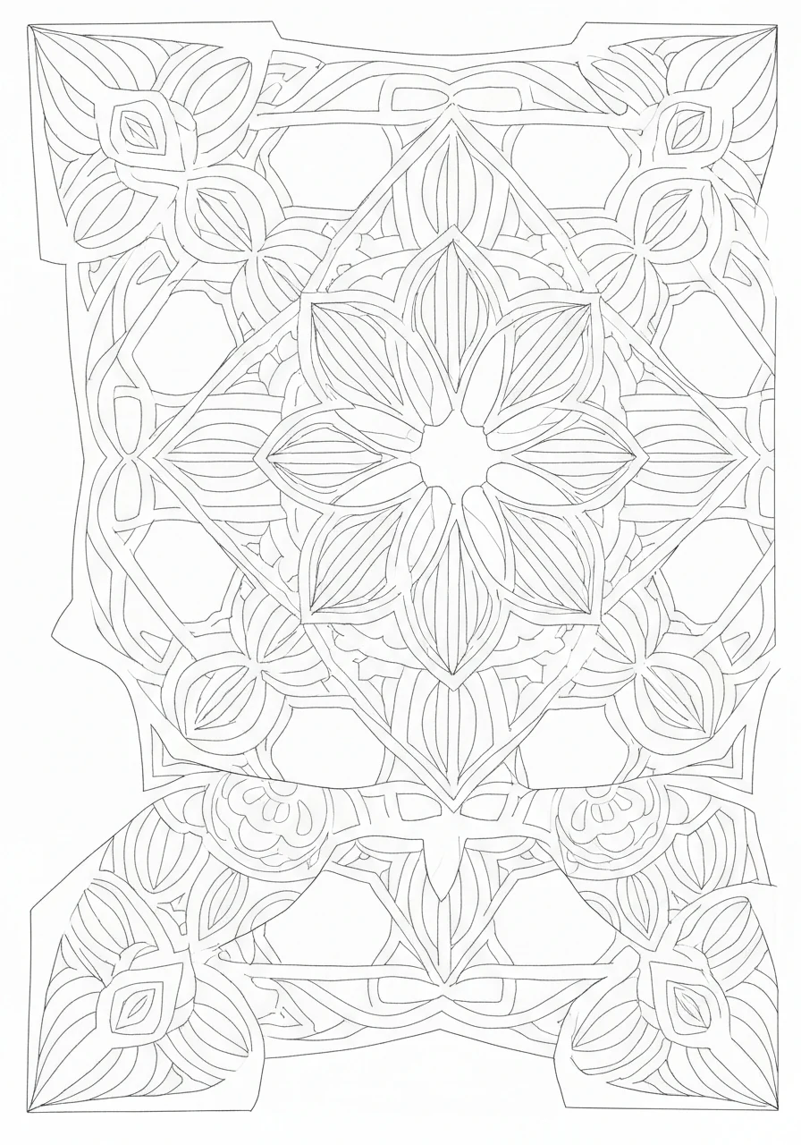 Zentangle psa - antystresowy line-art do druku dla dorosłych - kolorowanka line-art do druku