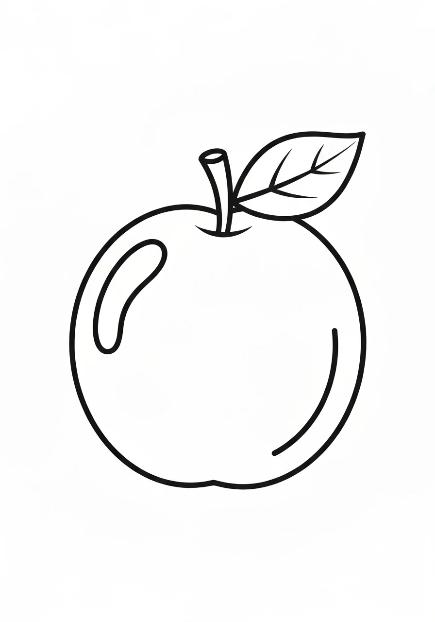 Pomarańcza (orange) - kolorowanka kolor PL+ENG - kolorowanka line-art do druku